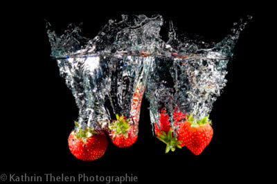 Erdbeer Splash